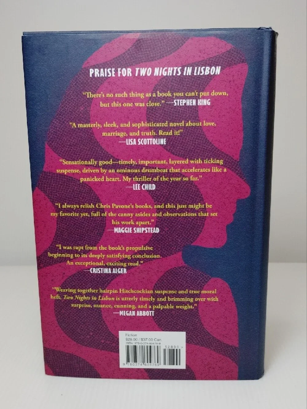 Two Nights in Lisbon by Chris Pavone - Hardcover *First Edition*